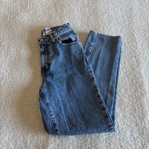 Calvin Klein Straight Leg Blue Jeans